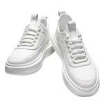 Platform White Sneakers - Image 3