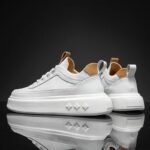 Platform White Sneakers - Image 4