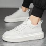 Platform White Sneakers - Image 5