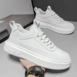 Platform White Sneakers - Image 7