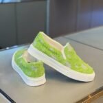 Women’s Fashion Slip-On Canvas Sneakers – Casual Glitter Rhinestone Loafers, Lightweight Flat Walking Shoes - Image 7