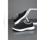 Men’s Slip-On Running Shoes – Breathable Lightweight Walking Sneakers for Sports & Casual Wear - Image 4